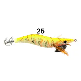 Vega Glow Squid Jig 2.5 Cor 25 | Amostra UV Glow