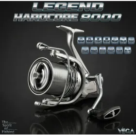 Carreto Vega Legend Hardcore 8000 | Surfcasting