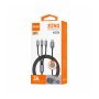 Cabo de Nylon de Alumínio 1,2 M USB 1 A 3 - C02A | IDUSD