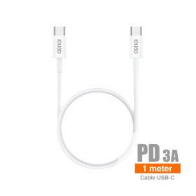 Cabo PD USB-C para USB-C 1M 3A - C106B | IDUSD
