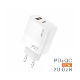 Carregador GaN PD 65W Duas Portas - D130B | IDUSD