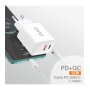 Carga Rápida PD+QC 25W + PD USB-C 1M - D196B | IDUSD