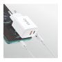 Carga Rápida PD+QC 25W + PD USB-C 1M - D196B | IDUSD