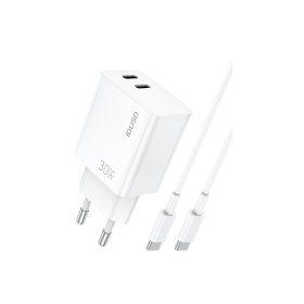 GaN PD30W Dual USB-C + PD USB-C - D206B | IDUSD