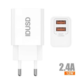 Carregador Inteligente 2U 2,4A 12W - D40B | IDUSD