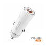Carregador de Carro PD+QC 38W - F50B | IDUSD