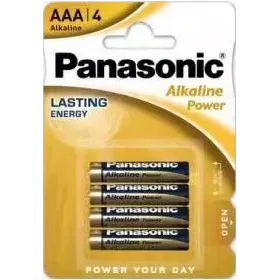 Pilhas Alcalina LR03 AAA Panasonic | Pilhas Panasonic