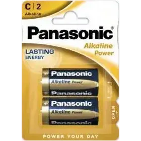 Pilhas Alcalina LR14 C Panasonic | Pilhas Panasonic