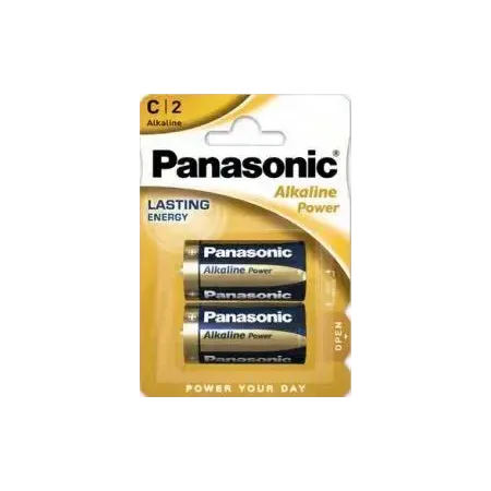 Pilhas Alcalina LR14 C Panasonic | Pilhas Panasonic