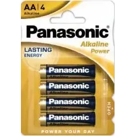 Pilhas Alcalina LR6 AA Panasonic | Pilhas Panasonic