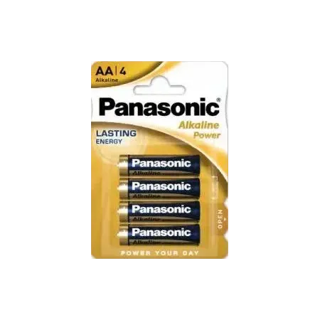 Pilhas Alcalina LR6 AA Panasonic | Pilhas Panasonic