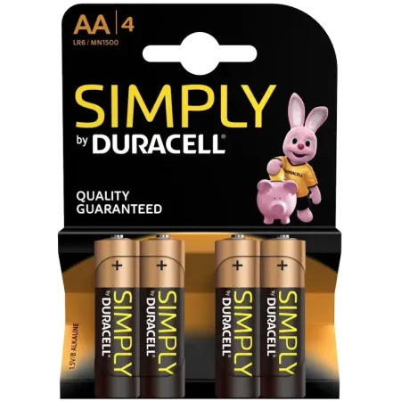 Pilhas Duracell AA (LR6) | Pilhas Duracell