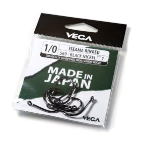 VEGA ISEAMA RINGED 569 Nº 2 (9 unidades) | Anzóis Vega