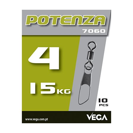 DEST. 7060 - ROLLING W/SAFETY SNAP Nº 6 (10 unidades) | Acessórios Vega